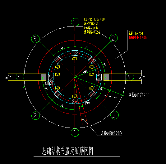 圆形筏板钢筋隐蔽怎么写